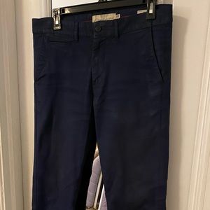 H&M L.O.G.G Dark Blue Skinny Slacks